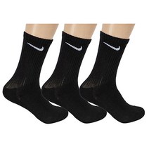 나이키 드라이핏 에브리데이 쿠션 스포츠 장목 양말 세트, M (240~270mm)
