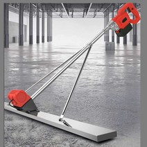 스크리드 콘크리트 수동 미장기 농업 시멘트 수평, 1미터 리튬 자 48w 배터리 4개 충전