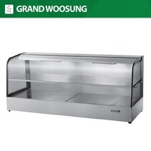 우성 온장고 W1500 곡면 2단 GWHCTK15HAS2 업소용 온장쇼케이스