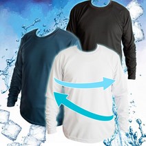 코오롱 쿨론 쿨롱 원사 기능성 골지 민소매 단체복 남성 쿨론긴팔티 / 등산복 단체복 헬스복 운동복