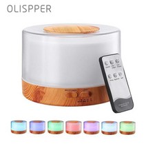 올리스퍼 미니 초음파 가습기 500ml 사무실용 무드등 리모컨 가습기 가정용 간편세척, CB-003