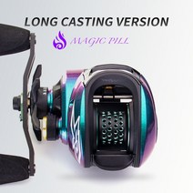 스피닝 릴 더블 핸드 튜닝 전동 HISTAR 160g 초경량 11BB 801 고비율 마그네틱 브레이크 시스템 매직 필 베이트 캐스팅 낚시, Long Casting Version+11+1000의