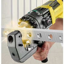 프레스기 철판 펀칭기 앵글 절단기 전기 유압 소형, 1800W 긴 채널 금형 5쌍
