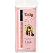 코지 돌리 윙크 번지지 않는 오래가는 리퀴드 아이 라이너 3 다크 브라운 딥 블랙, 1개