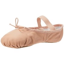 Bloch Dance Kids Dansoft 풀 솔 가죽 발레 슬리퍼/신발 연극 핑크. 9.5 X-Wide Toddler, Pink