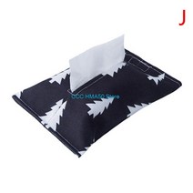 패브릭 만화 티슈 박스 커버 손수건 냅킨 홀더 커버 동물 케이스 1 Pc, 1개, --J
