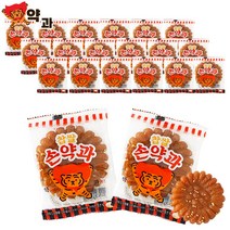 예이니식품 무직타이거 찹쌀 손약과 20개(50gx20개) 추억의옛날과자스낵, 50g, 20개
