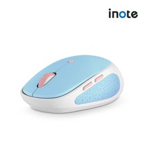 아이노트 저소음 무선 블루투스 마우스 FS-508RB, 블루