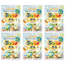UHATasteParty UHA미각당 푸초볼 슈와파우더 탄산 캔디 콜라 소다맛 50g 6팩, 1개