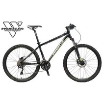 휠러 프로20 알루미늄 MTB 데오레 30단 락샥 26인치 휠셋 자전거, M
