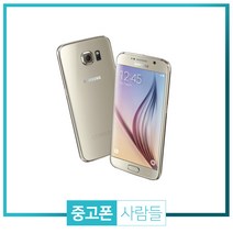 삼성 갤럭시S6 중고폰 공기계 32G 64G, 골드, 갤럭시S6 64G  B등급