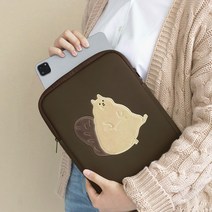 메리 아이패드 파우치 11인치 태블릿 갤럭시탭 아이패드프로 에어 k380 보호 가방 여성 대학생 귀여운, 04 BANANA