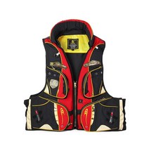 자동 팽창식 낚시 구명 조끼 바다 선상 성인 경량 예방, 특대J30-블랙