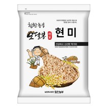 힘찬농부오달봉 2022년산 햇곡 국산 예천 고논 현미 메현미 현미쌀, 1포, 5kg