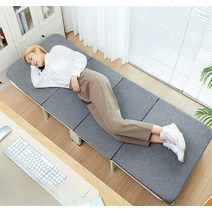 접이식 침대 사무실 간이 매트리스 낮잠매트 다기능, 60형 접이식 침대