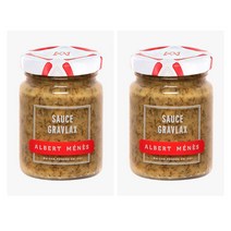 알버트메네스 프랑스 그라블락스 소스 90g x2개 Albert Menes Gravlax sauce