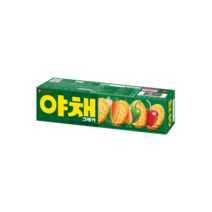 롯데 야채크래커 83g 4개 쫀듯한 바삭한 수제쿠키 사무실간식, 2개