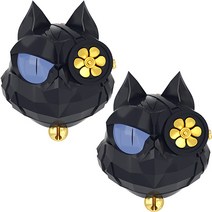 NEW 딥쎈 1+1 럭셔리 명품 고양이 자동차 리필향6개입 차량용방향제, 3번:딥블랙(본체2개)+향(플라워가든)