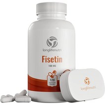 롱라이프뉴트리 피세틴 100mg 120캡슐, 1개, 기본