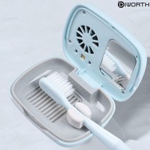 디월스 맬린 UVC램프 칫솔 살균기 STB021, 민트그린