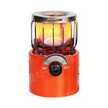 여행 캠핑용 가스 히터 난로, 노란색