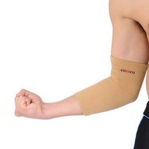 현모양처 엘보패드 팔꿈치 보호대 무릎 슬리브 탄성 스포츠 팔, 엘보패드 낱개:M블랙 BL10753