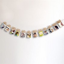 페이퍼 포토가랜드 벽장식 사진걸이 사진가랜드, 기본