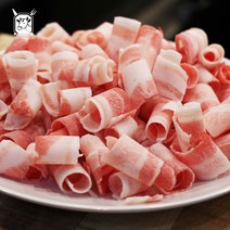 [비프월드] 대패 삼겹살(구이용) 3kg, 3kg(500*6), 1팩