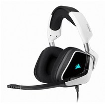 커세어 VOID RGB ELITE USB White 7.1 서라운드 배그 게이밍 헤드셋