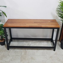 푸른숲가구 아일랜드 벤치 멀바우 원목 높은 식탁 의자 빠벤치의자 긴의자, 1800x350일반식탁벤치높이450mm