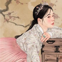 아트디 보석십자수 캔버스형 DIY 비즈 40x50 동양화시리즈, 패브릭, 연화의 기다림