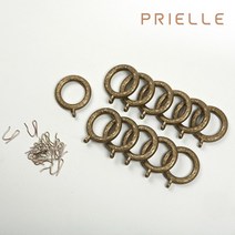 [쁘리엘르]25mm커튼봉용 링26P+핀30P세트