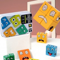 맥킨더 큐비츠 큐비즈 틴캔 할리갈리 보드게임 얼굴표정바꾸기 보드게임추천 스피드게임 보드게임베스트 W061, 단품