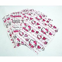 비닐쇼핑백 의류비닐봉투 4호.30x40cm 키티.1봉 50장