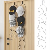 [천삼백케이] [도매짱] 방문 모자걸이 가방걸이 도어훅 도어행거 후크 보관함, 블랙