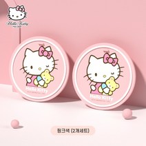 캣타운 KT-320 헬로키티 차량용 캐릭터 컵홀더 사무실 거실 컵받침대 2세트 미끄럼방지 차량 인테리어용품, 핑크