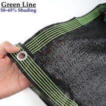 비닐하우스 조립식 미니온실 식물재배기 소형 HDPE 자외선 차단 블랙 차양 그물망 온실 정자 스크린 메, 01 4Pin Green Line_02 1mX3m