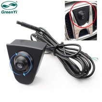 사이드블랙박스 화물차 3채널 블랙박스 ccd 차량 로고 마크 엠블럼 전면 카메라 honda xr-v odyssey accord civic crv spirior fit 시티 호환, 없음