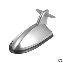 Universal Car Roof Antenna 카본 Fiber Aircraft Diversion Modeling Signal Enhancement Radio Modificatio, 은