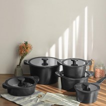 결혼 준비물 혼수 시크한 컬러 블랙 코팅 냄비 신혼부부 전골 가정용 라면, 디아크18편+20양+24양, 디아크18편+20양+24양