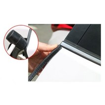 풍절음차단 자동차 도어 몰딩 자동차필수용품 카용품, 1개, 실버