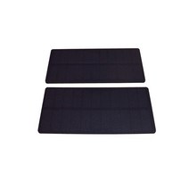1+1 태양전지판 아파트 태양광 모듈 미니태양광설치 태양열판 2pcs 5v1w 애완 동물 단결정 diy 모듈 장난감 배터리 휴대 전화 충전기 휴대용 380