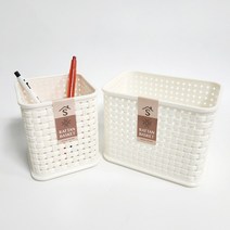 성신 라탄 바스켓 3호 4호 정사각 직사각 수납 바구니, 4호(직사각)