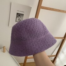 실우유채!캔디 컬러 작은 후레쉬 통풍 물통 모자 봄여름 얇은 베이직 통풍 벙거지 모자