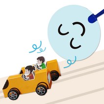 바람으로 움직이는 자동차 만들기 (5인) 초등 과학 실험 방과후 수업 재료