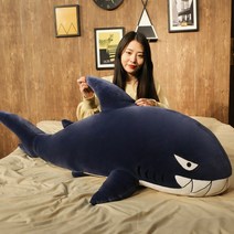 상어 베개 동물인형 애착인형 큰 대형인형 베이비 사크 엄마 아빠, 150cm