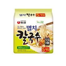 농심 멸치 칼국수, 98gx5개입, 2개