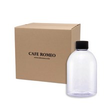 카페로메오 더치병 300ml 투명용기(종형) 100P 더치커피병 페트병 커피병