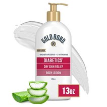 Gold Bond 골드본드 Ultimate Hydrating Lotion 당뇨병 환자의 건성 피부 완화 368.5g(13온스) 보습 및 진정 328437
