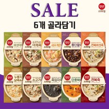 비비고 햇반 소프트밀 죽 10종 전복죽 통단팥죽 단호박죽 소고기죽 용기 280g 6개 골라담기, 전복 버섯죽280g 3개, 버섯야채죽280g 3개